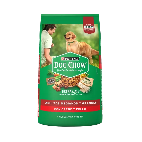 Dog chow Adulto carne y pollo en orizaba