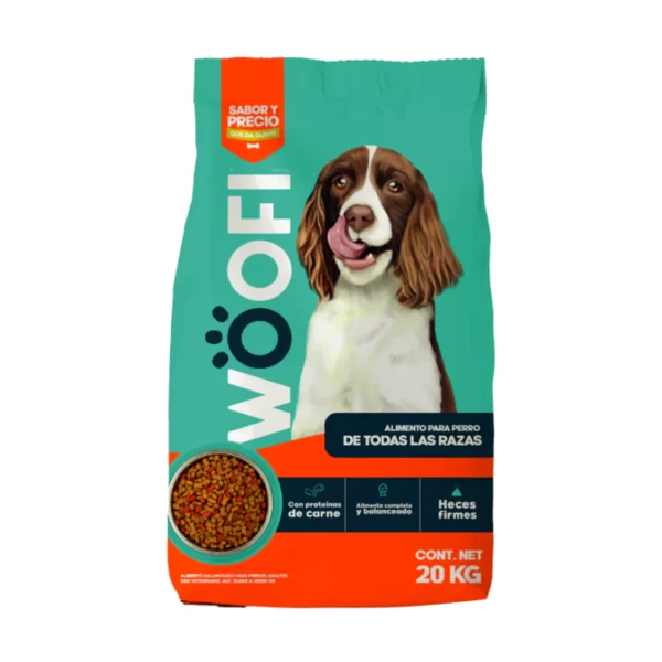 Alimento Woofi para perros orizaba